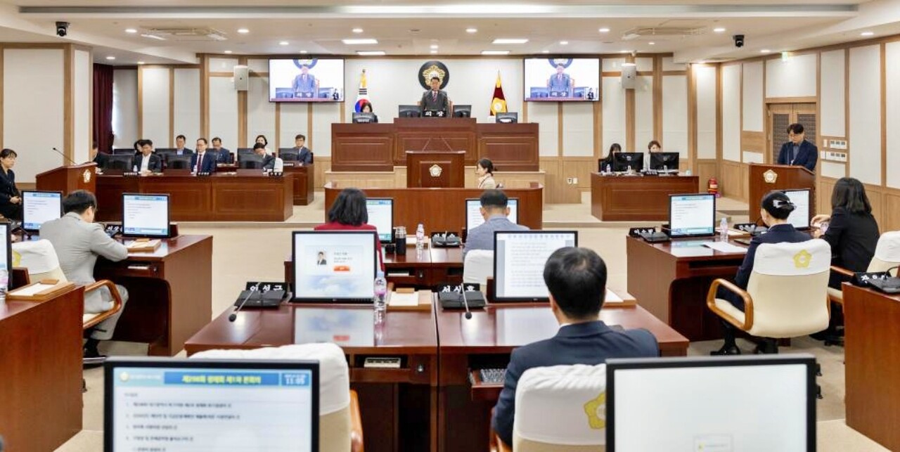 대구 북구의회 제298회 정례회 본회의(2025.11.17) / 사진 출처.북구의회